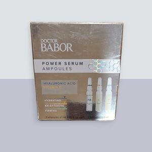 DOCTOR BABOR Power Serum Ampoules Hydrating Brightening Firming Vegan Brand New